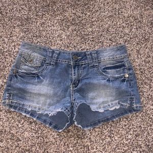 Jean shorts